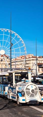 Marseille Pass - Marseille Tourist Train, guided city tour - Marseille, France. Hop on board Marseille’s tourist train for a fun guided tour of the iconic neighborhoods – Tour included with the Marseille Pass.